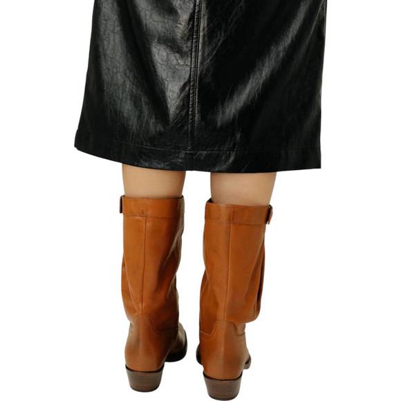 NEW ISABEL MARANT women's ademe biker boot in havana - Picture 3 of 3